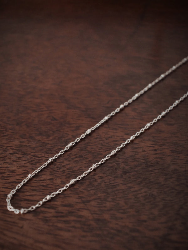 Trace Satellite Necklace Chain - Sterling Silver