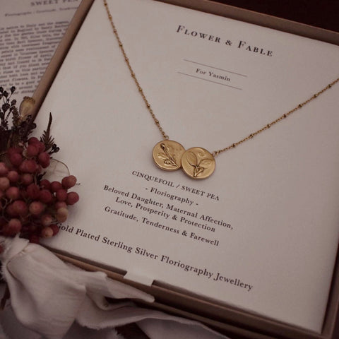 DOUBLE COINS - Flower & Fable