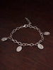 925 Hallmarked Silver Charm Bracelet