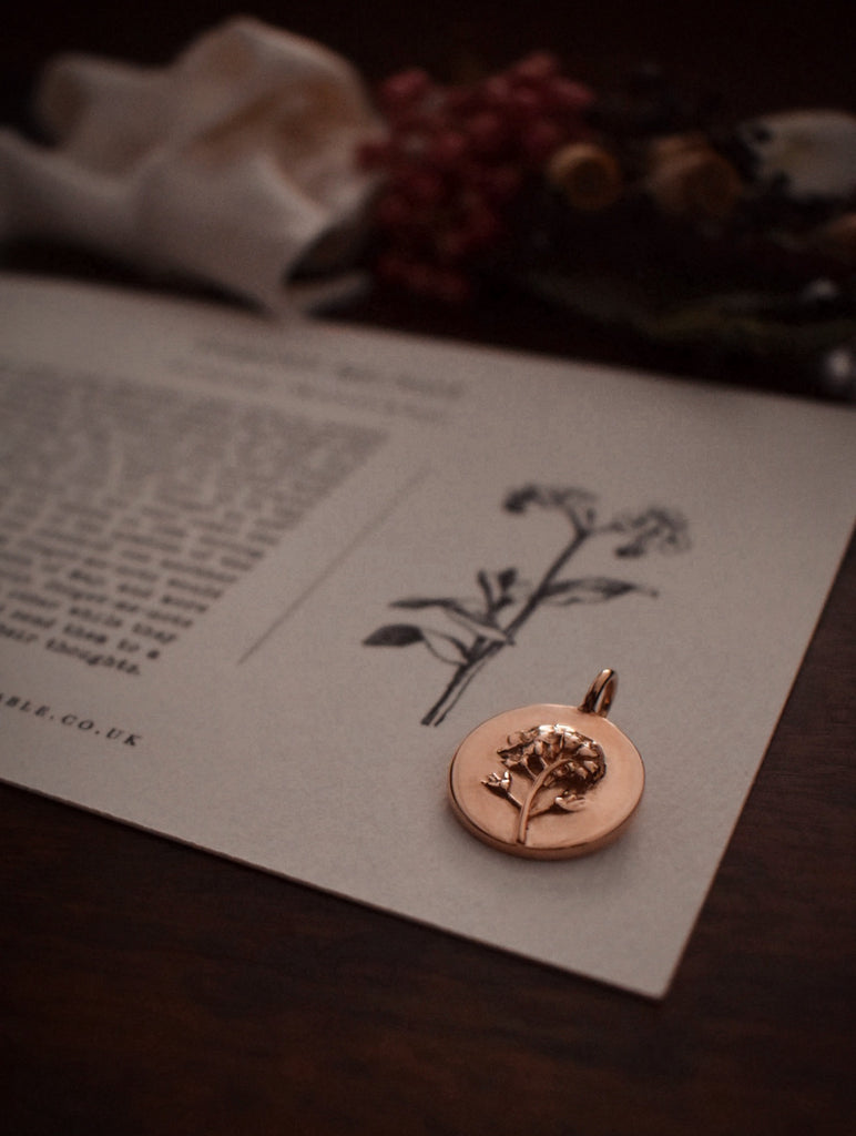 Solid Gold forget me not