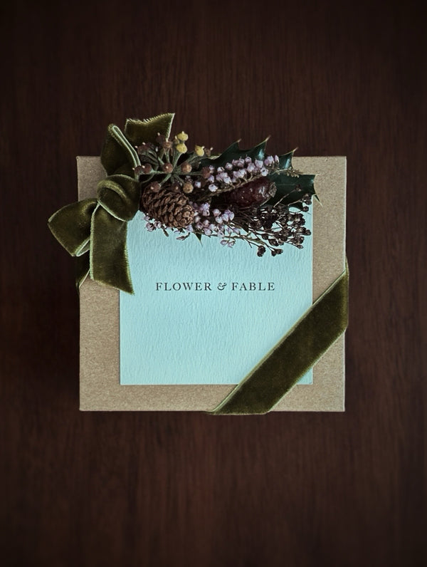Our unique flower posy packaging, special Christmas 2025