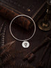 Sterling Single Bangle, Poppy Charm
