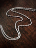 Sterling silver hayseed / barleycorn necklace chain