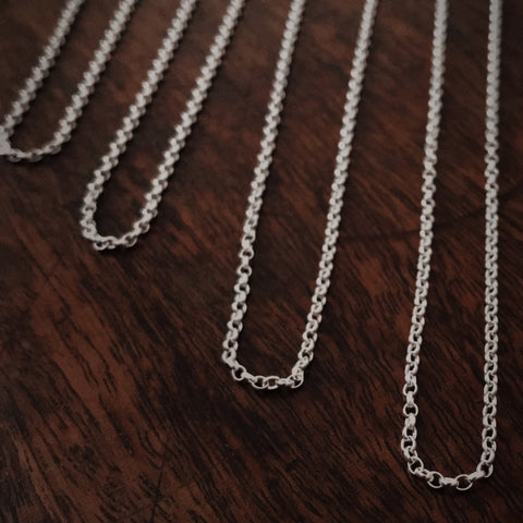Sterling Silver Belcher Chain