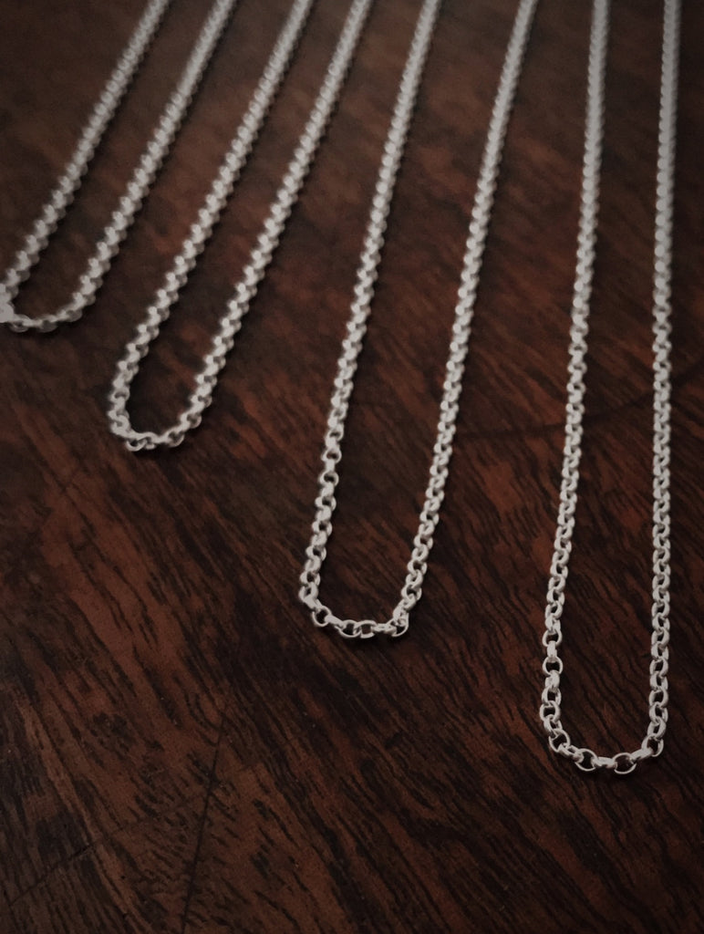 Sterling Silver Belcher Chain