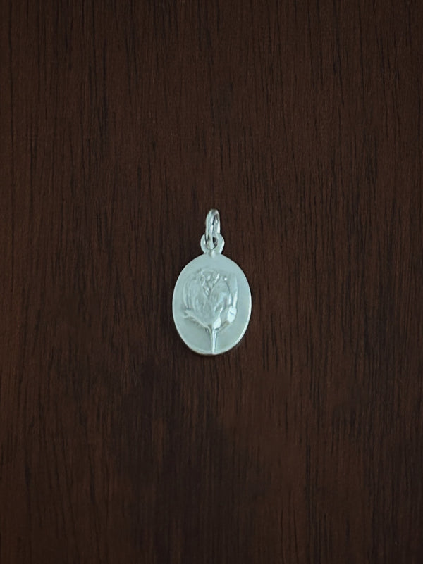 Silver pendant Blackthorn Medal Charm