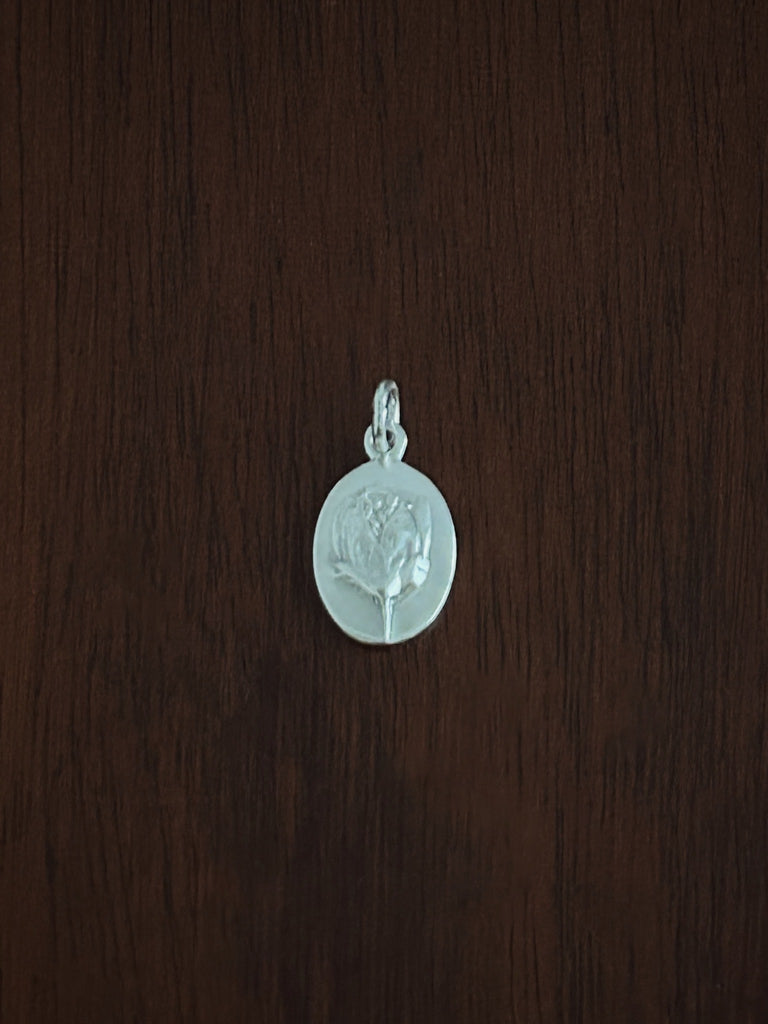 Silver pendant Blackthorn Medal Charm