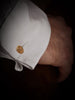 Gold Flower Cufflinks