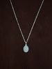 Curb satellite necklace chain sterling silver