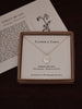 Forget Me Not Charm Necklace
