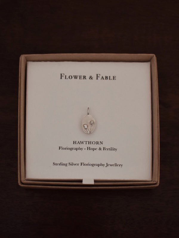 Hawthorn Charm - Sterling Silver