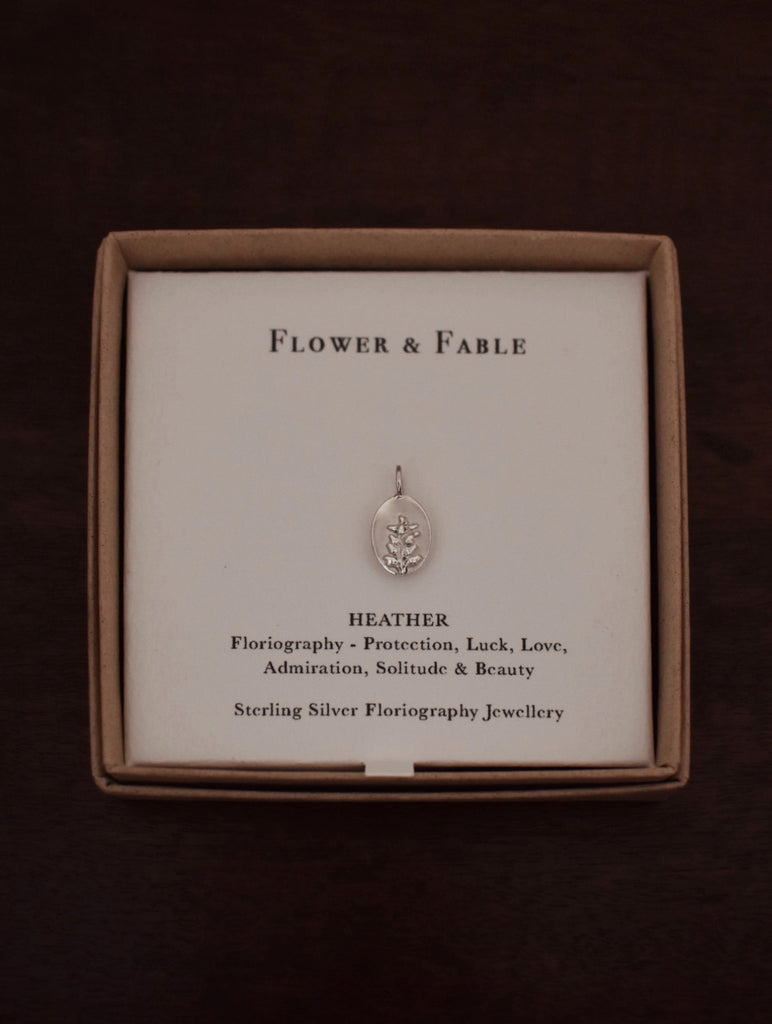 Heather Charm - Sterling Silver