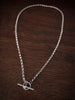 Heavy Belcher T Bar Necklace