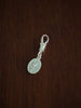 Herb Robert medal charm for good luck with an albert swivel clasp