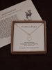 Sterling Silver Belcher Chain - Meadowsweet Charm