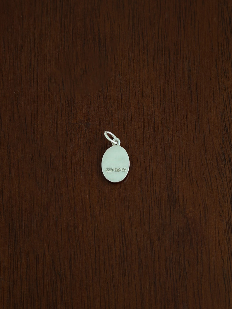 Flower & Fable hallmark on sterling silver charm