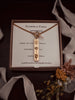 Gold Motherhood Curb T-Bar Necklace