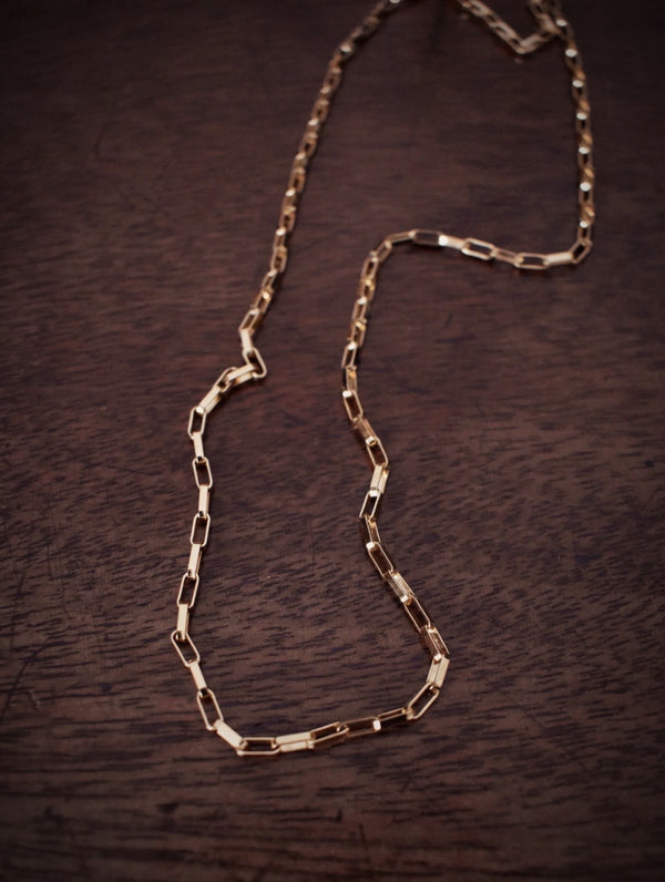 Gold Raindrop Necklace Chain