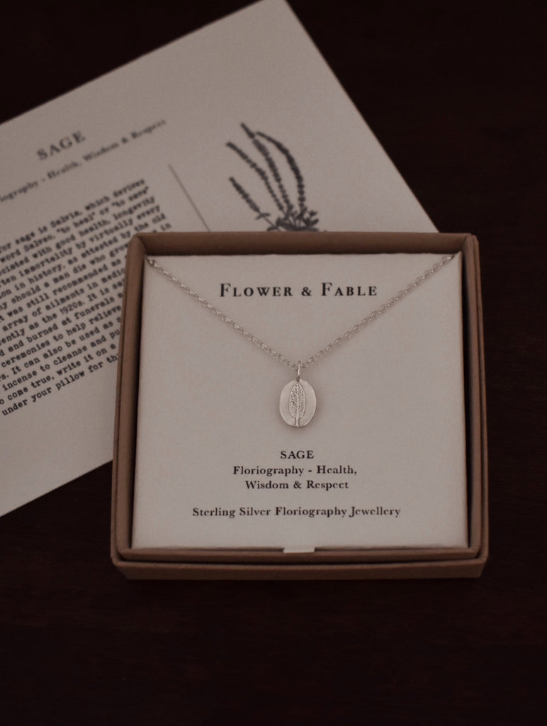 Sage Charm Necklace