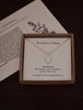 Speedwell Flower Belcher Necklace