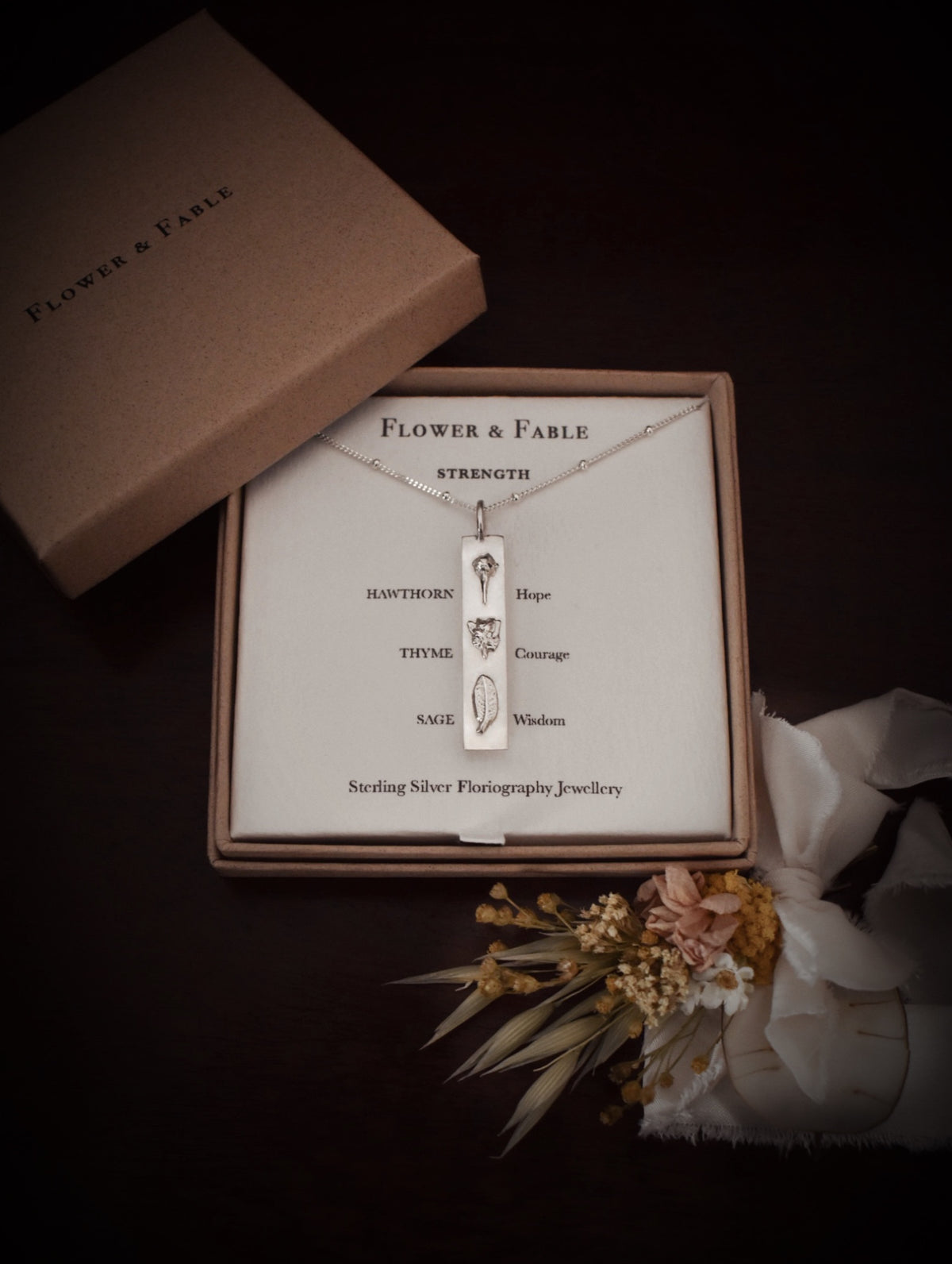 STRENGTH Bar Pendant