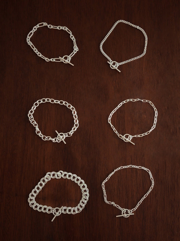 CHILD'S HEAVY CURB FIGARO BRACELET (Bracelet Only) - Flower & Fable