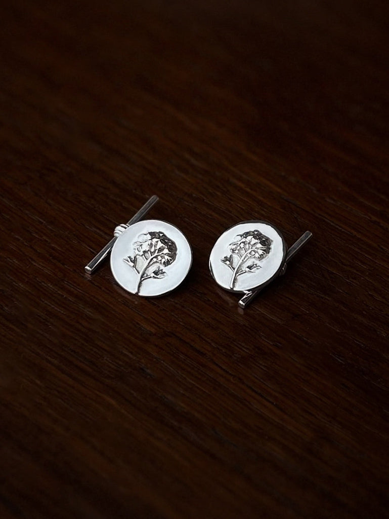 Coin T-Bar Cufflinks - Flower & Fable