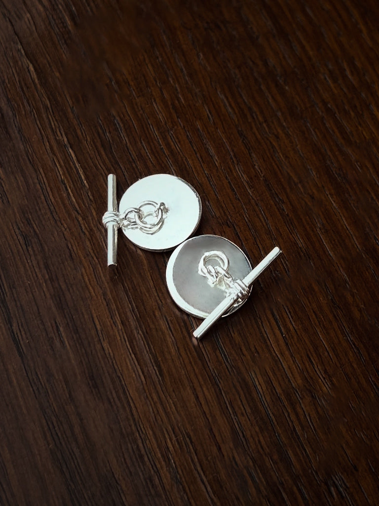 Coin T-Bar Cufflinks - Flower & Fable