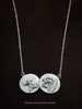 Double Coin Necklace - Flower & Fable