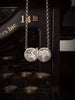 Double Coin Necklace - Flower & Fable