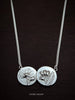 Double Coin Necklace - Flower & Fable