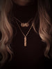 Double Coin Necklace - Flower & Fable