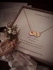 Double Coin Necklace - Flower & Fable