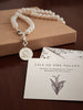 HAND KNOTTED PEARL NECKLACE (Necklace Only) - Flower & Fable