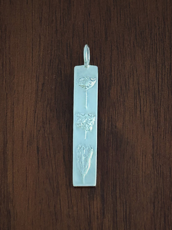 LOVE ~ Bar Pendant - Flower & Fable