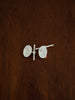 Medal T-Bar Cufflinks - Flower & Fable
