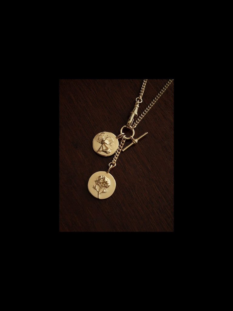 MEDIUM CURB WATCH CHAIN NECKLACE (Necklace Only) - Flower & Fable