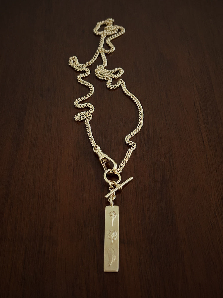 MEDIUM CURB WATCH CHAIN NECKLACE (Necklace Only) - Flower & Fable