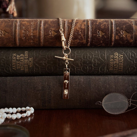 MOTHERHOOD ~ Bar Pendant - Flower & Fable