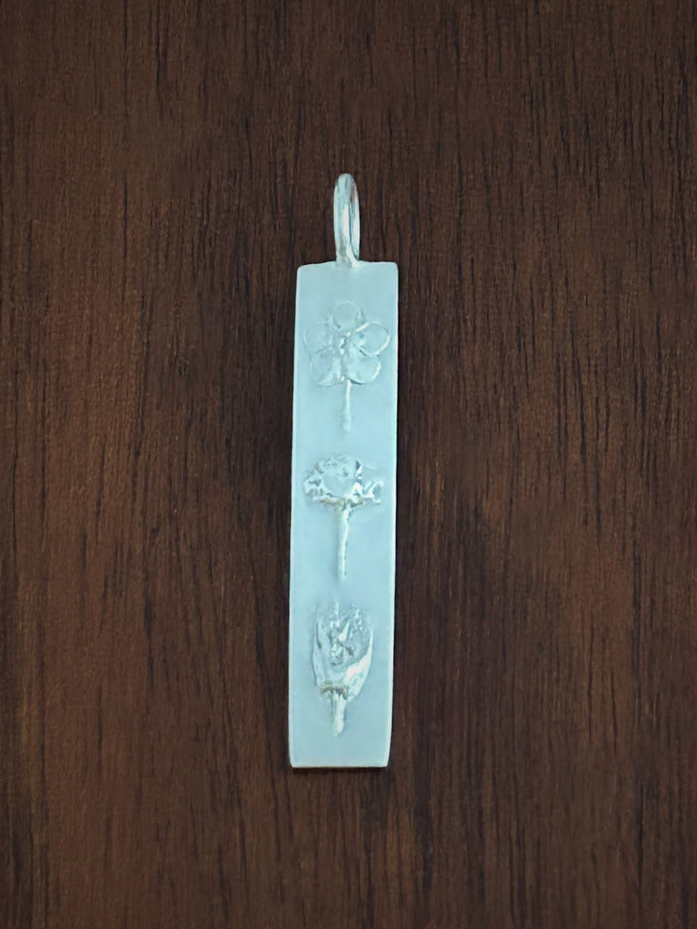 MOTHERHOOD ~ Bar Pendant - Flower & Fable