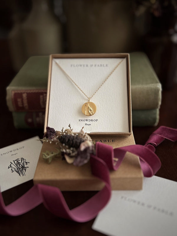 SNOWDROP ~ For Hope - Flower & Fable