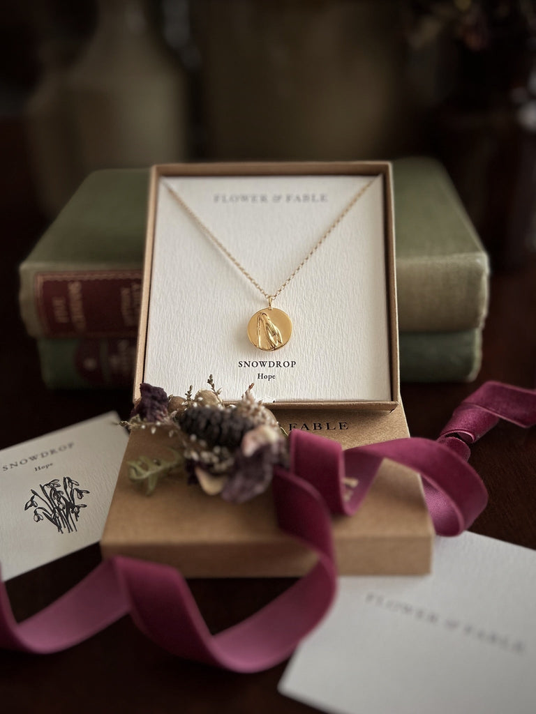 SNOWDROP ~ For Hope - Flower & Fable