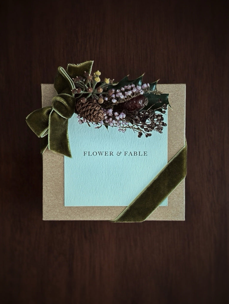 TRIPLE CHARM BELCHER NECKLACE - Flower & Fable