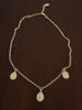 TRIPLE CHARM BELCHER NECKLACE - Flower & Fable